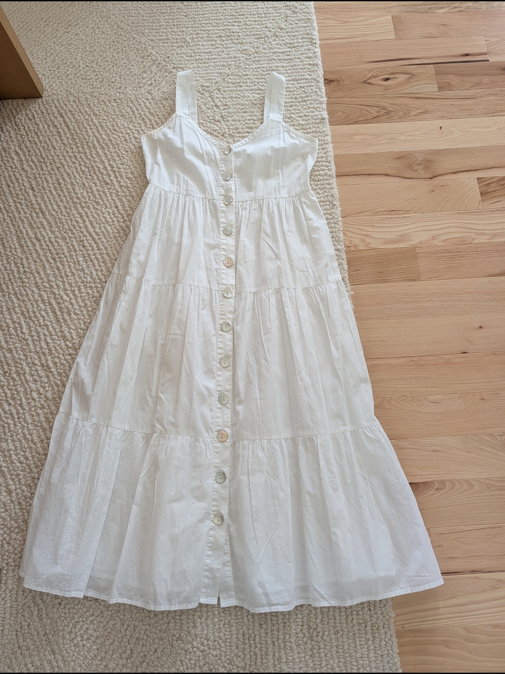 Rails White Smocked Top Sundress
